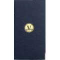 Linen Bookcloth Guest Check Cover